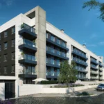Render de un bloque de viviendas para promoción en Lisboa