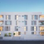 Render de un bloque de viviendas en Cala Ratjada