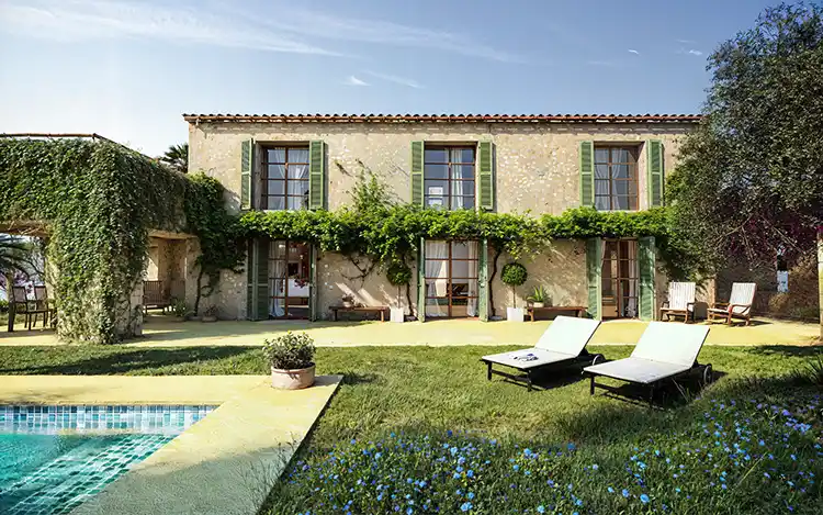 Renders for a rustic development in Manacor, Mallorca